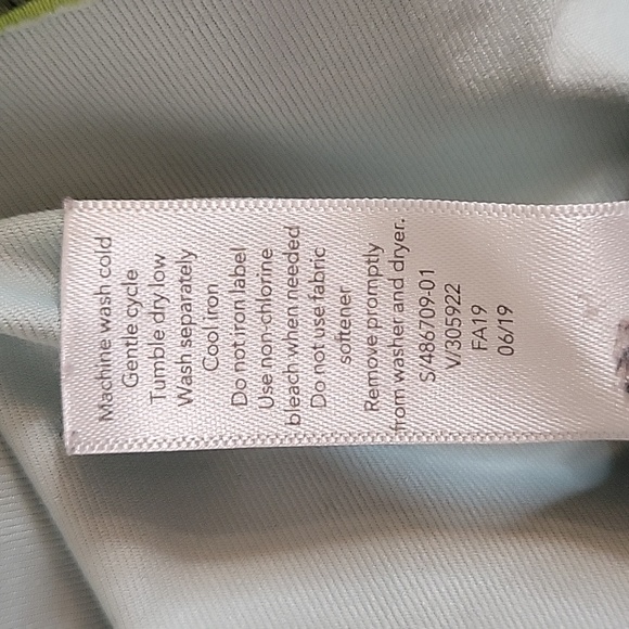 Athleta floral water color racerback tank top womens size M - Picture 10 of 10